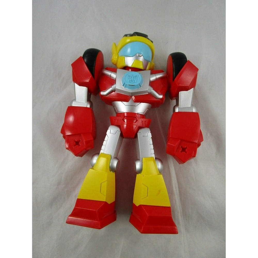 Playskool Heroes Transformers Rescue Bots Hot Shot Figure 10‎ Inch